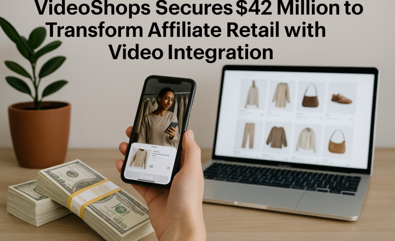 VideoShops Secures $42 Million to Transform Affiliate Retail with Video Integration